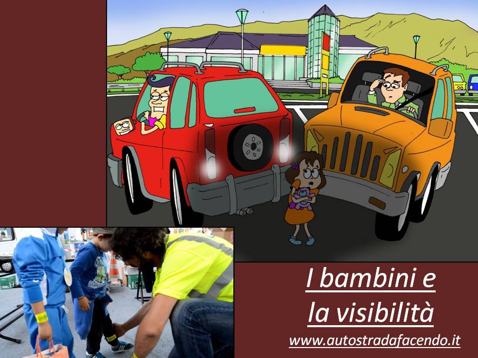 I bambini su strada sono meno visibili: guarda il video