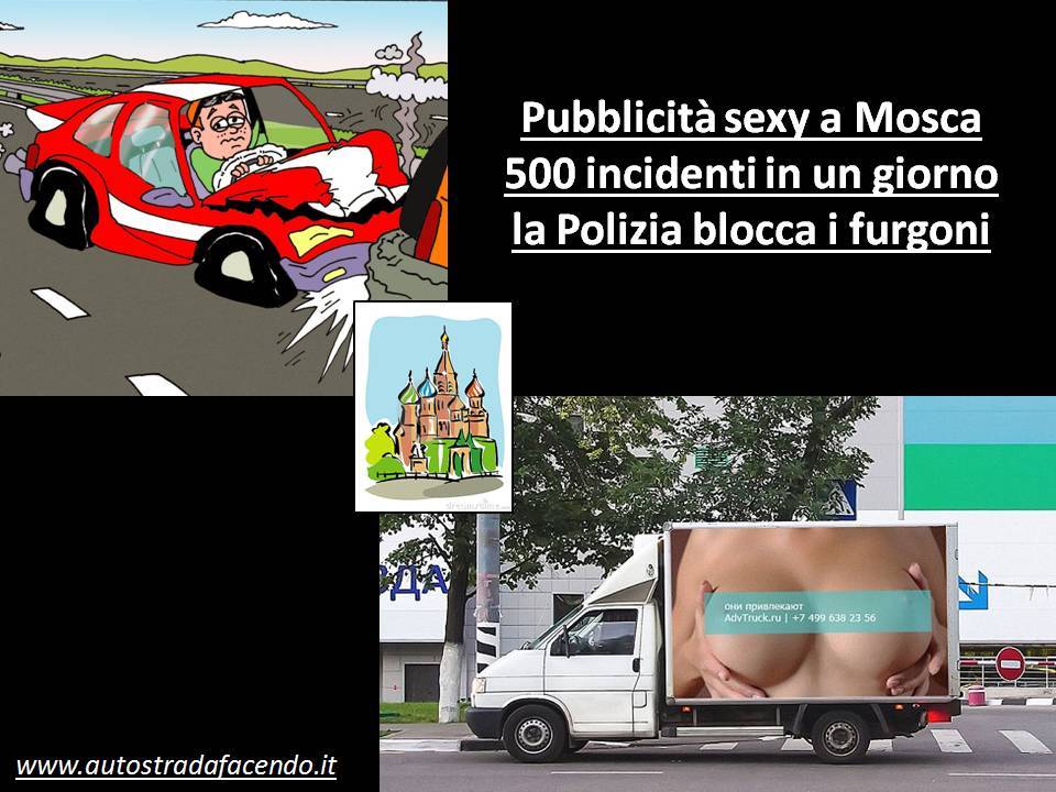 Una pubblicità pericolosa per la distrazione di chi guida
