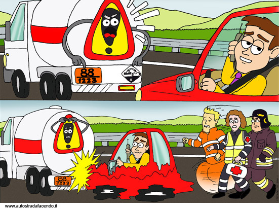 Targa arancione? Merce pericolosa!